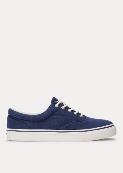 Men's Polo Ralph Lauren Harpoon Canvas Sneakers | 057321DLV